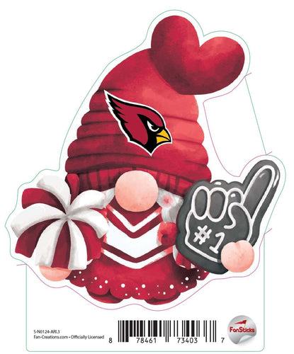 Fan Creations Decal Arizona Cardinals 3in Decal 