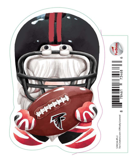 Fan Creations Decal Atlanta Falcons 3in Decal 