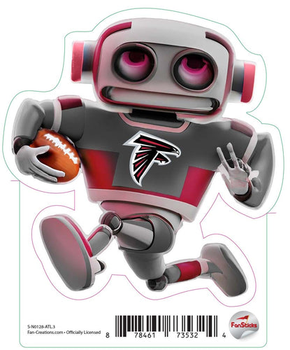 Fan Creations Decal Atlanta Falcons 3in Decal 