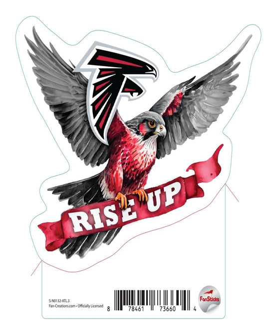 Fan Creations Decal Atlanta Falcons 3in Decal 