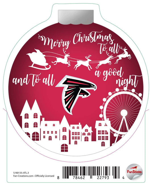 Fan Creations Decal Atlanta Falcons 3in Decal 