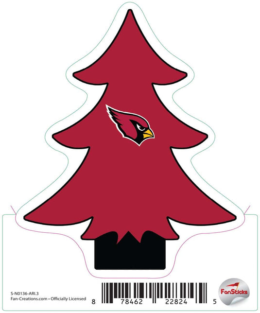 Fan Creations Decal Arizona Cardinals 3in Decal 