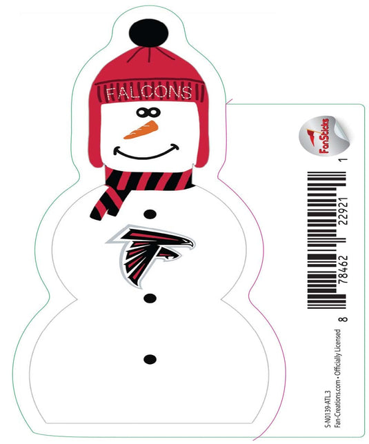 Fan Creations Decal Atlanta Falcons 3in Decal 