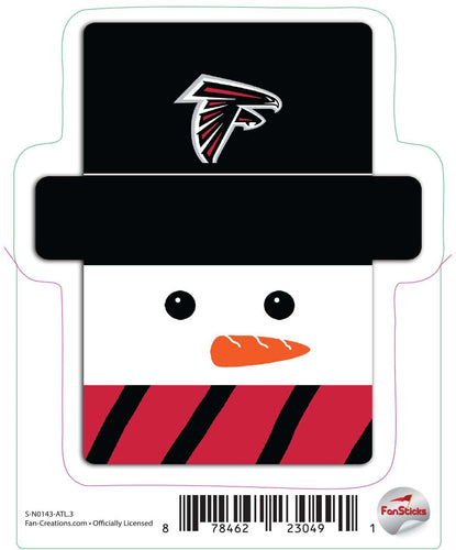 Fan Creations Decal Atlanta Falcons 3in Decal 