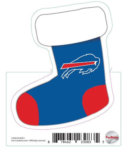 Fan Creations Decal Buffalo Bills 3in Decal Stocking