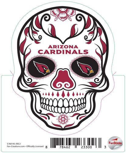 Fan Creations Decal Arizona Cardinals 3in Decal 