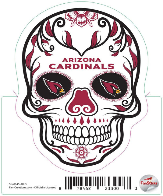 Fan Creations Decal Arizona Cardinals 3in Decal 