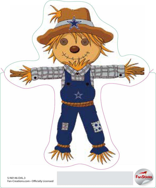 Fan Creations Decal Dallas Cowboys 3in Decal Scarecrow