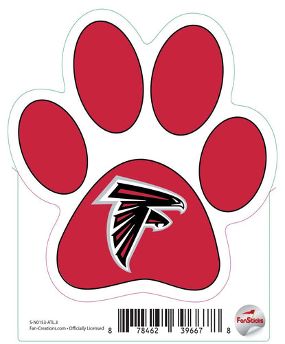 Fan Creations Decal Atlanta Falcons 3in Decal 