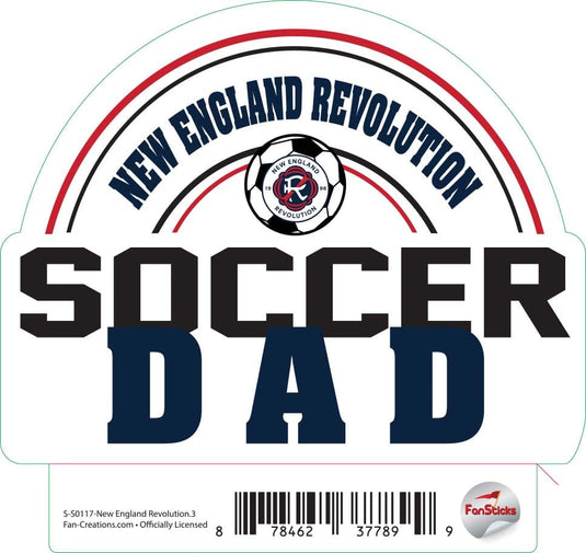 Fan Creations Decal New England Revolution - MLS 3 inch Decal