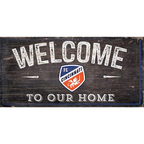 Fan Creations 6x12 Horizontal FC Cincinnati Welcome Sign