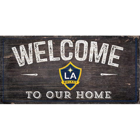 Fan Creations 6x12 Horizontal LA Galaxy Welcome Sign