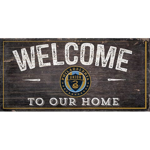 Fan Creations 6x12 Horizontal Philadelphia Union Welcome Sign