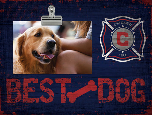 Fan Creations Desktop Stand Chicago Fire Best Dog Clip Frame