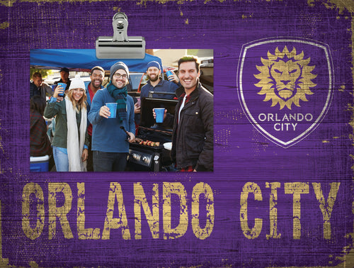 Fan Creations Desktop Stand Orlando City Team Clip Frame