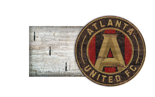 Fan Creations Wall Decor Atlanta United Key Holder 6x12