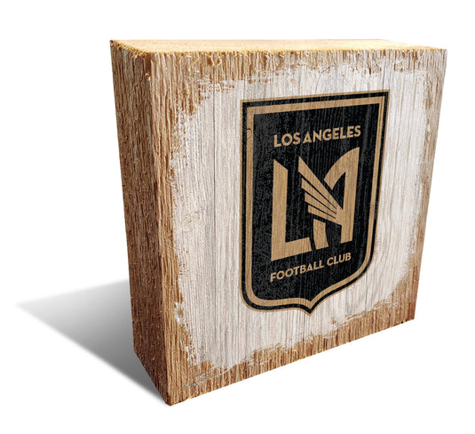 Fan Creations Desktop Stand Los Angeles FC Team Logo Block