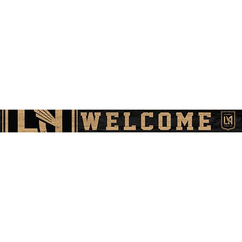 Fan Creations Strips Los Angeles FC 16in. Welcome Strip