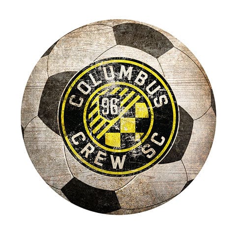 Fan Creations 12" Wall Art Columbus Crew 12" Soccer Shaped Sign