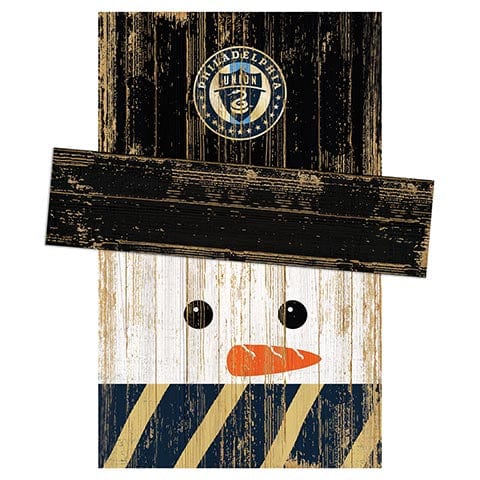 Fan Creations Large Holiday Head Philadelphia Union Snowman Head