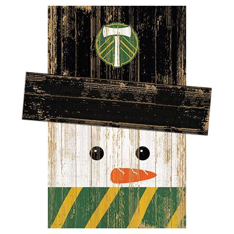 Fan Creations Large Holiday Head Portland Timbers Snowman Head