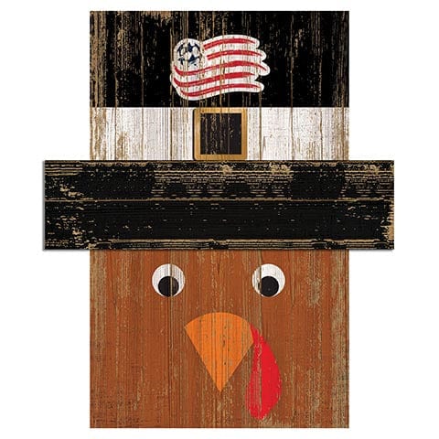 Fan Creations Large Holiday Head New England Revolution Turkey Head