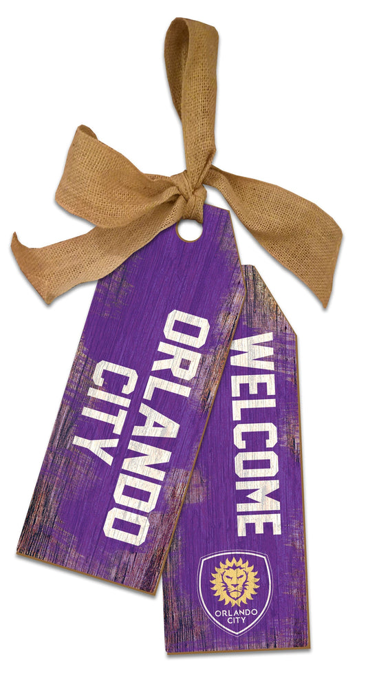 Fan Creations Team Tags Orlando City 12" Team Tags