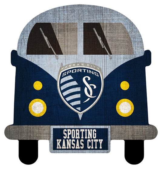 Fan Creations Team Bus Kansas City Sporting 12" Team Bus Sign
