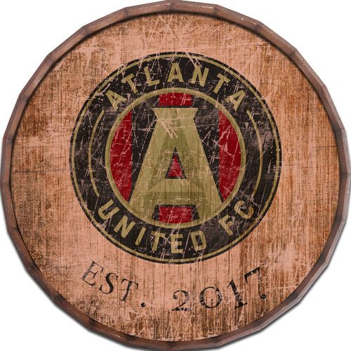 Fan Creations Home Decor Atlanta United  24in Established Date Barrel Top