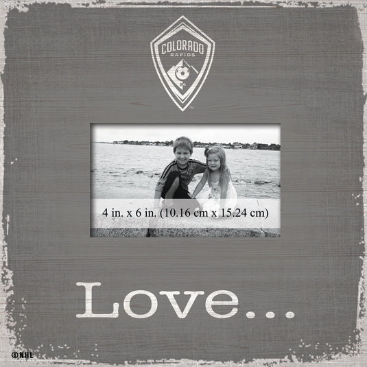 Fan Creations Home Decor Colorado Rapids  Love Picture Frame