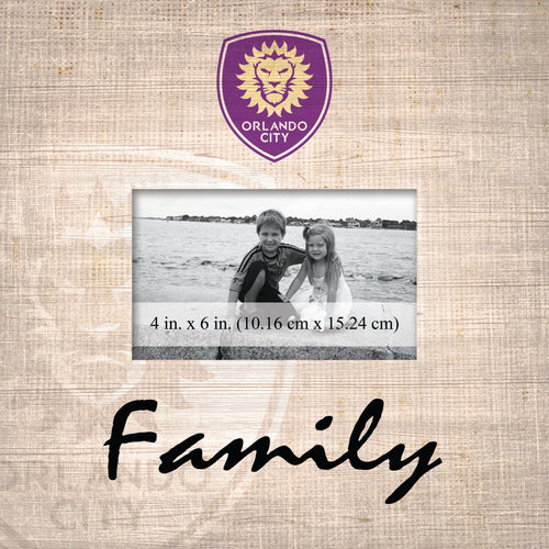 Fan Creations Home Decor Orlando City  Family Frame