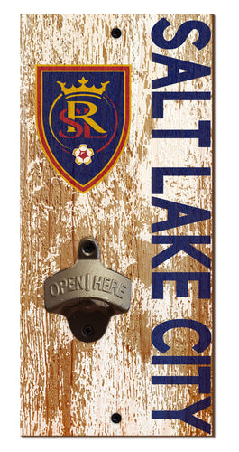 Fan Creations Home Decor Real Salt Lake  Bottle Opener