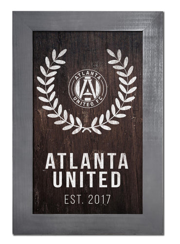 Fan Creations Home Decor Atlanta United   Laurel Wreath 11x19