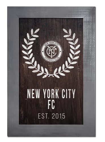 Fan Creations Home Decor New York City FC   Laurel Wreath 11x19