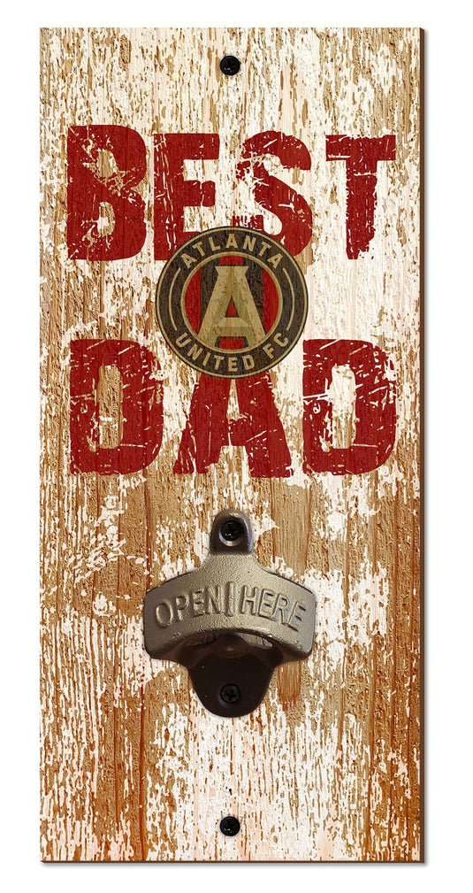 Fan Creations Home Decor Atlanta United  Best Dad Bottle Opener