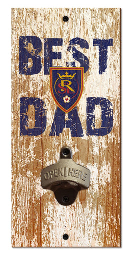 Fan Creations Home Decor Real Salt Lake  Best Dad Bottle Opener