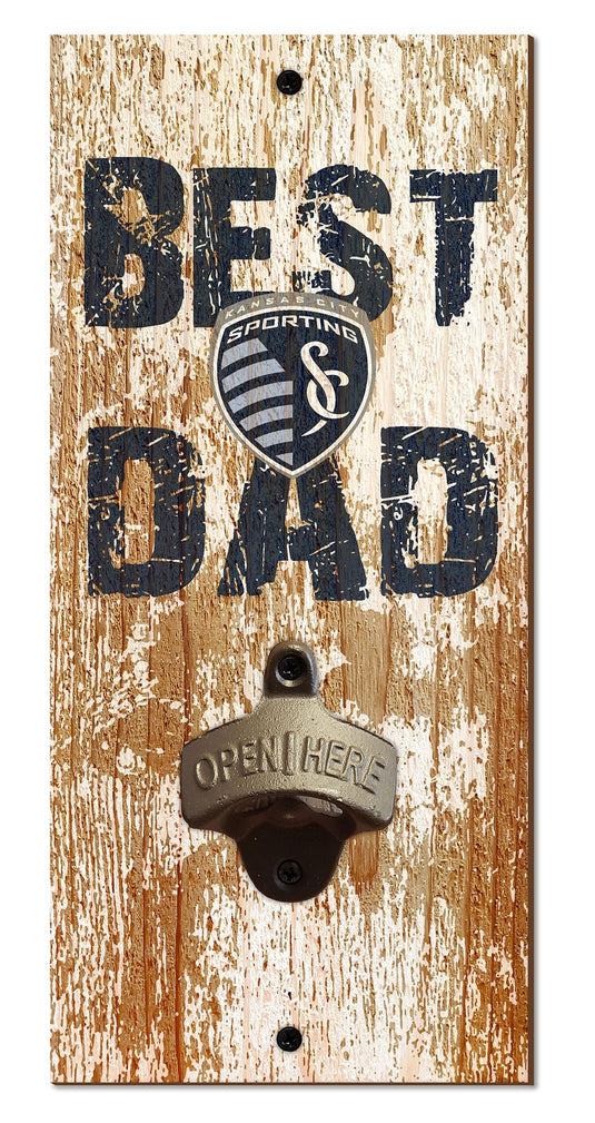 Fan Creations Home Decor Sporting Kansas City  Best Dad Bottle Opener