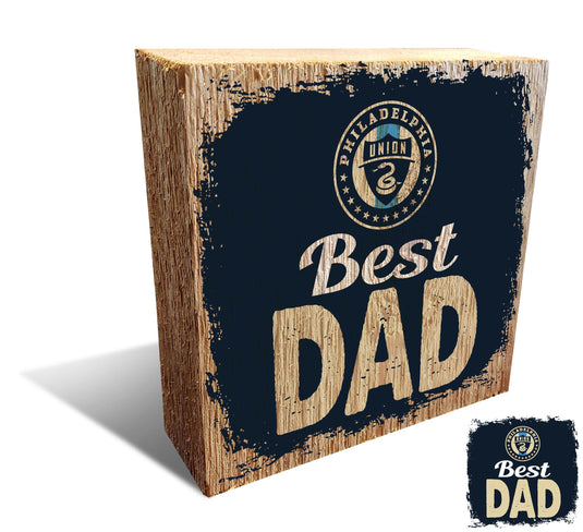 Fan Creations Desktop Stand Philadelphia Union Best Dad Block