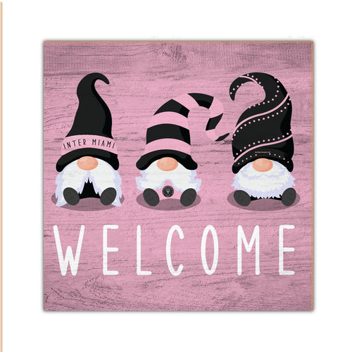 Fan Creations Home Decor Inter Miami   Welcome Gnomes