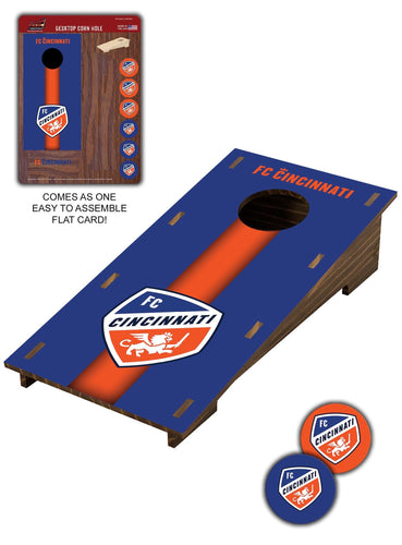 Fan Creations Desktop Stand FC Cincinnati Desktop Cornhole