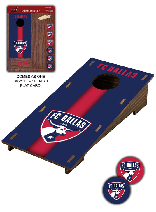 Fan Creations Desktop Stand FC Dallas Desktop Cornhole