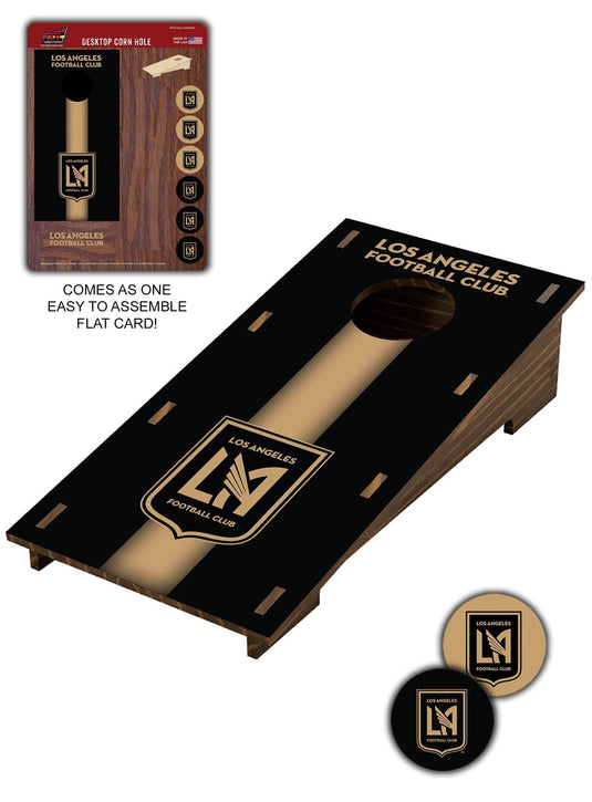 Fan Creations Desktop Stand Los Angeles FC Desktop Cornhole