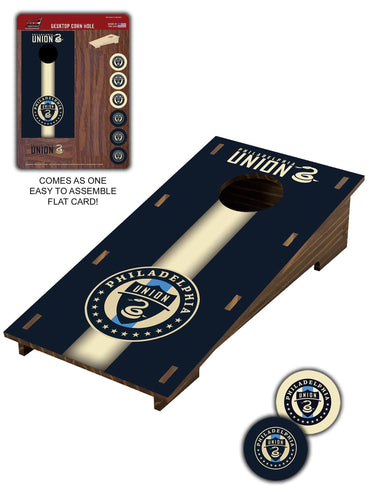 Fan Creations Desktop Stand Philadelphia Union Desktop Cornhole