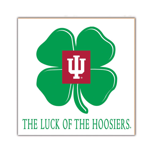 Fan Creations Home Decor Indiana   Luck Of The Team 10x10