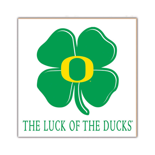 Fan Creations Home Decor Oregon   Luck Of The Team 10x10