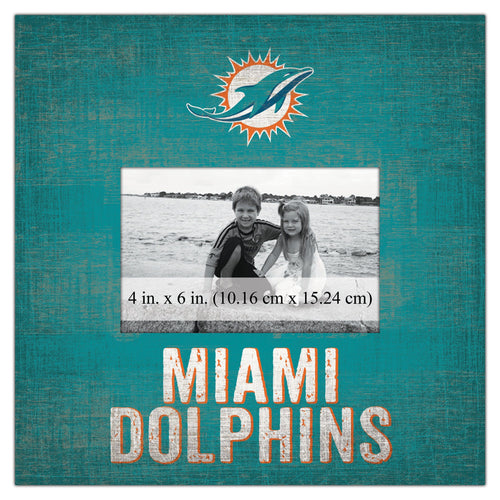 Fan Creations Home Decor Miami Dolphins  Team Name 10x10 Frame