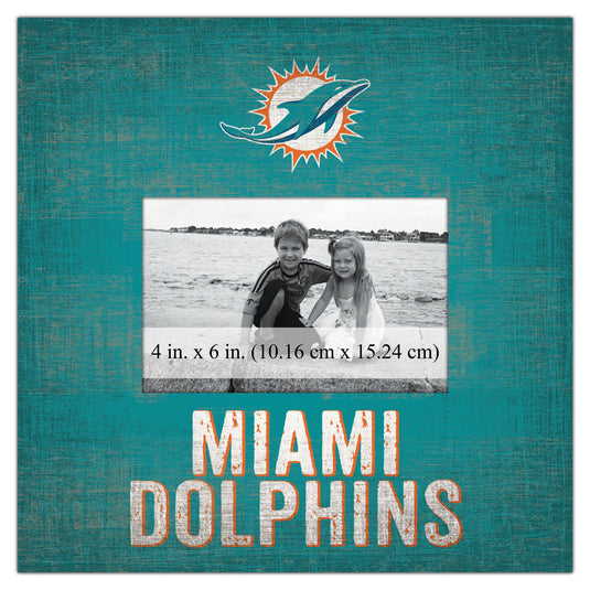 Fan Creations Home Decor Miami Dolphins  Team Name 10x10 Frame