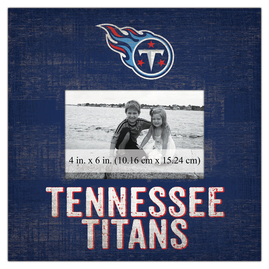Fan Creations Home Decor Tennessee Titans  Team Name 10x10 Frame