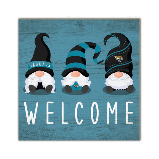 Fan Creations Home Decor Jacksonville Jaguars   Welcome Gnomes