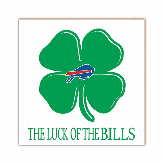 Fan Creations Home Decor Buffalo Bills   Luck Of The Team 10x10